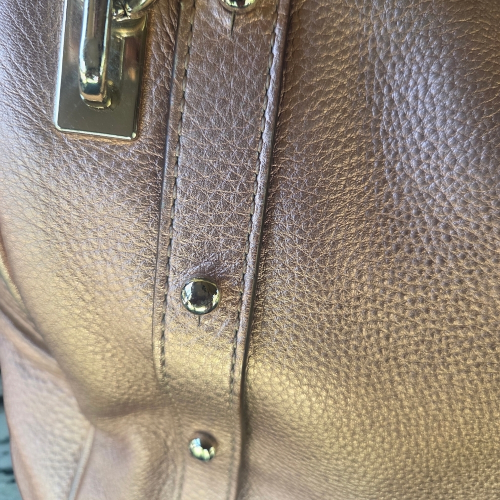 Rebecca Minkoff Gold Cupid Satchel - Picture 7 of 16